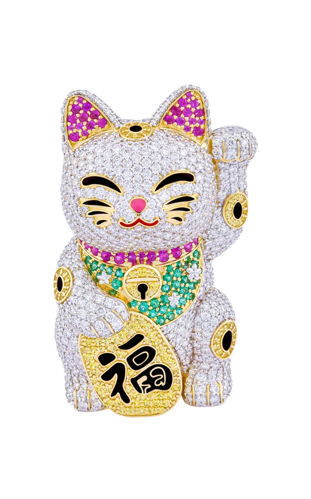 Lucky Cat Customized Bag Bijoux