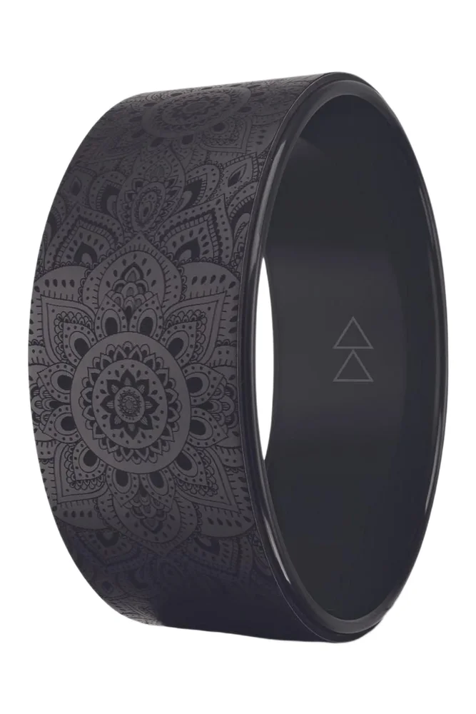 Yoga Wheel Mandala Night