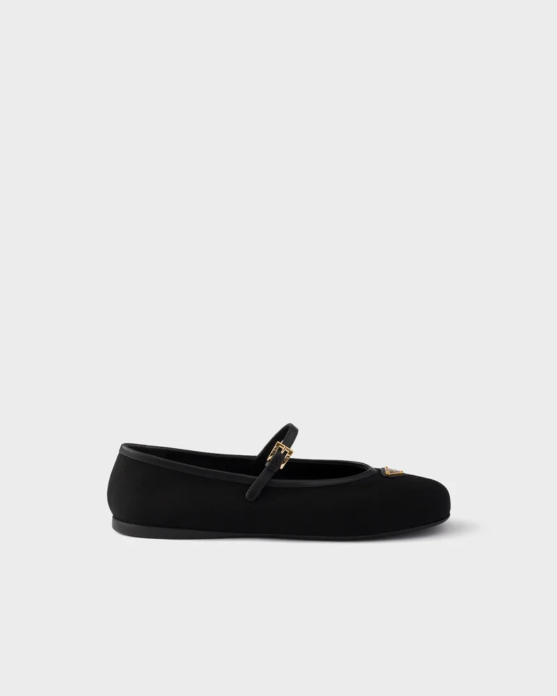 Fabric ballerinas