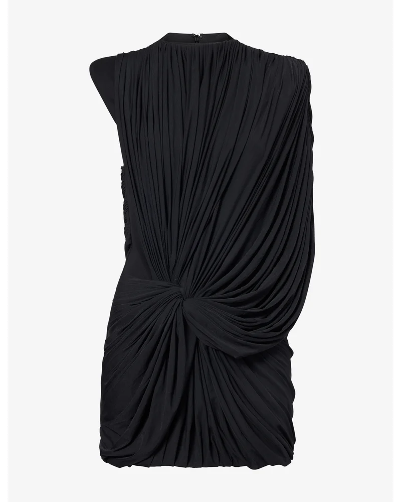 Starling Draped Mesh Mini Dress