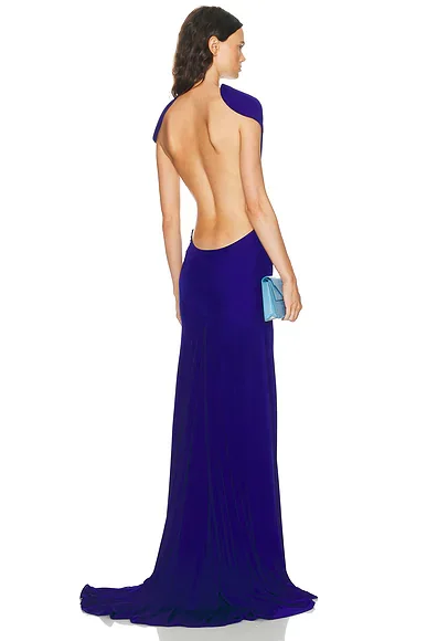 Backless Evening Dress