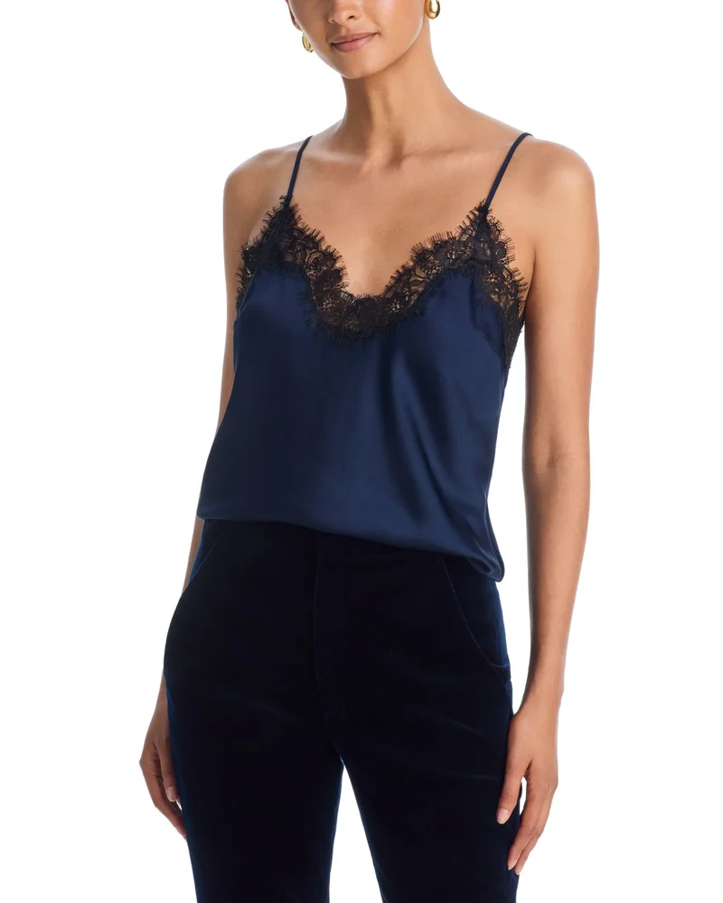 Annabelle Lace Trim Camisole Top - Exclusive