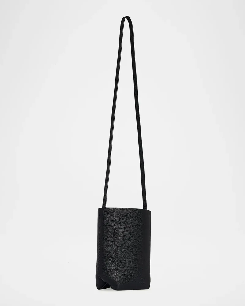 Park North-South Crossbody Tote Bag in Leather