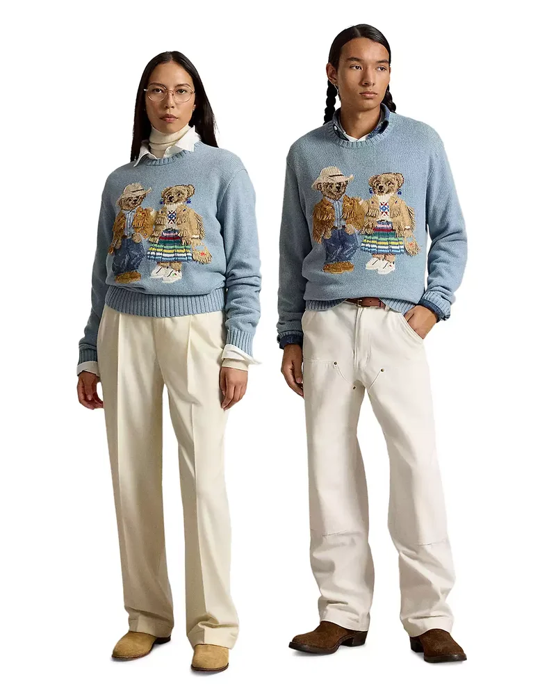 PRL x TOPA Unisex Polo Bears Sweater
