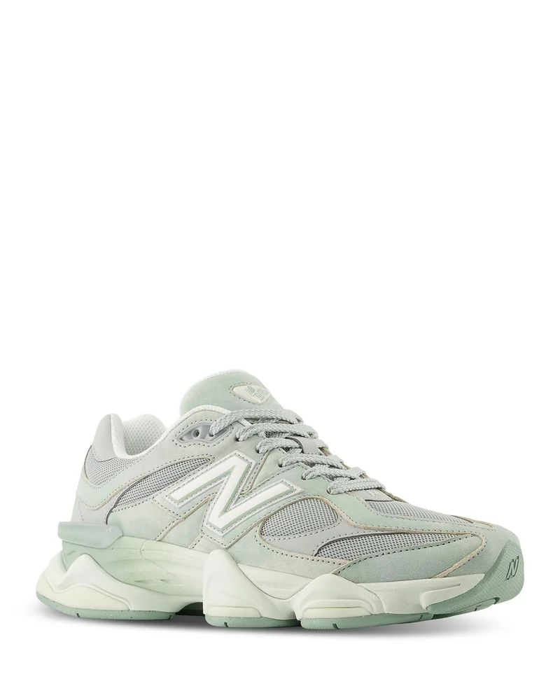 Women's 9060 Running Sneakers in Mosaic Green