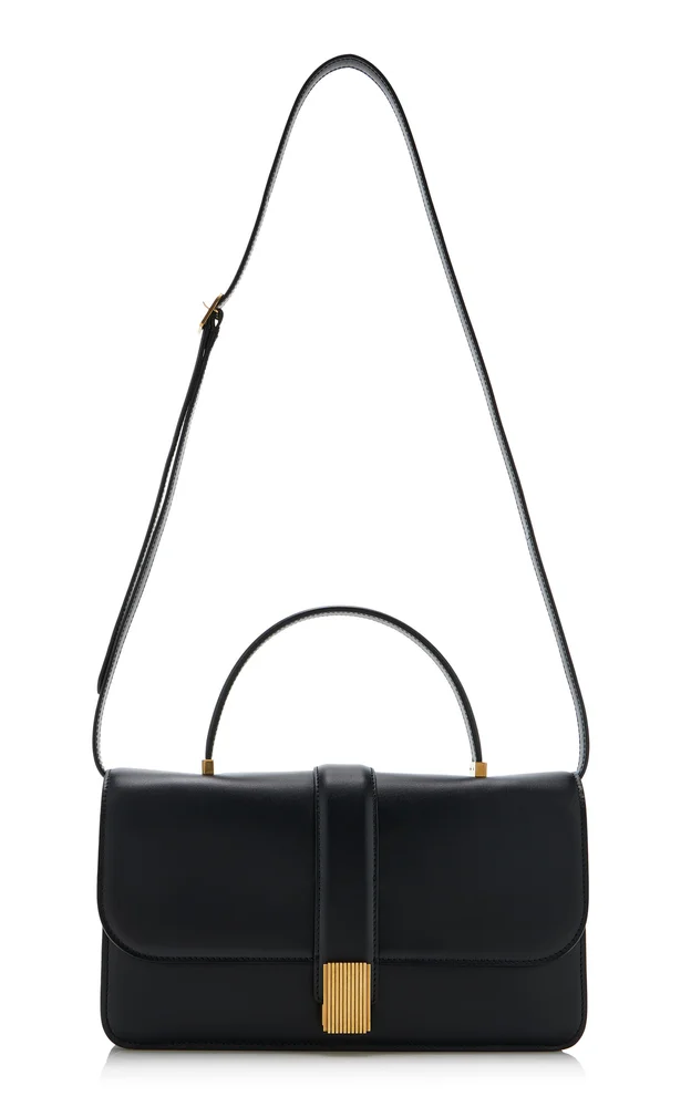 Blake Leather Top Handle Bag