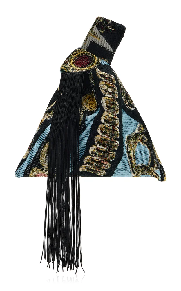 The Jewel Knot Bag in Italian Brocade