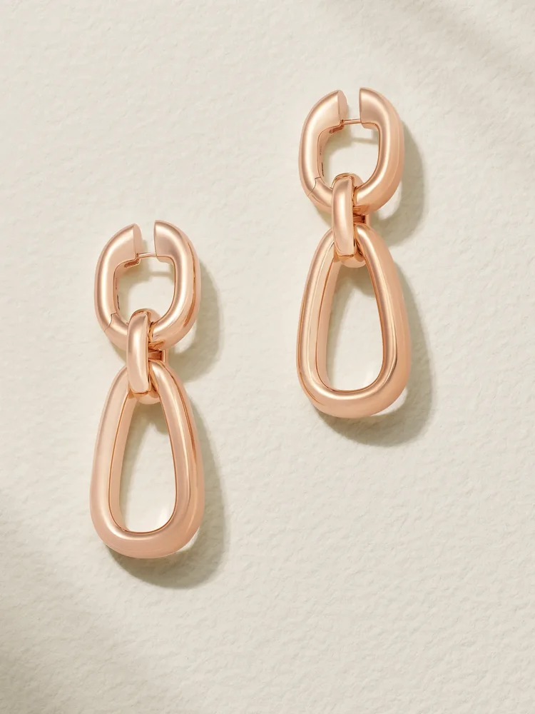 Iconica 18-karat rose gold earrings