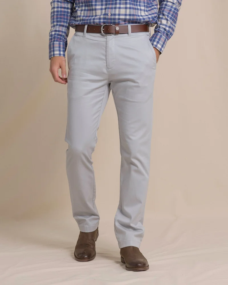 Channel Marker Stretch Chino Pant - Seagull Grey