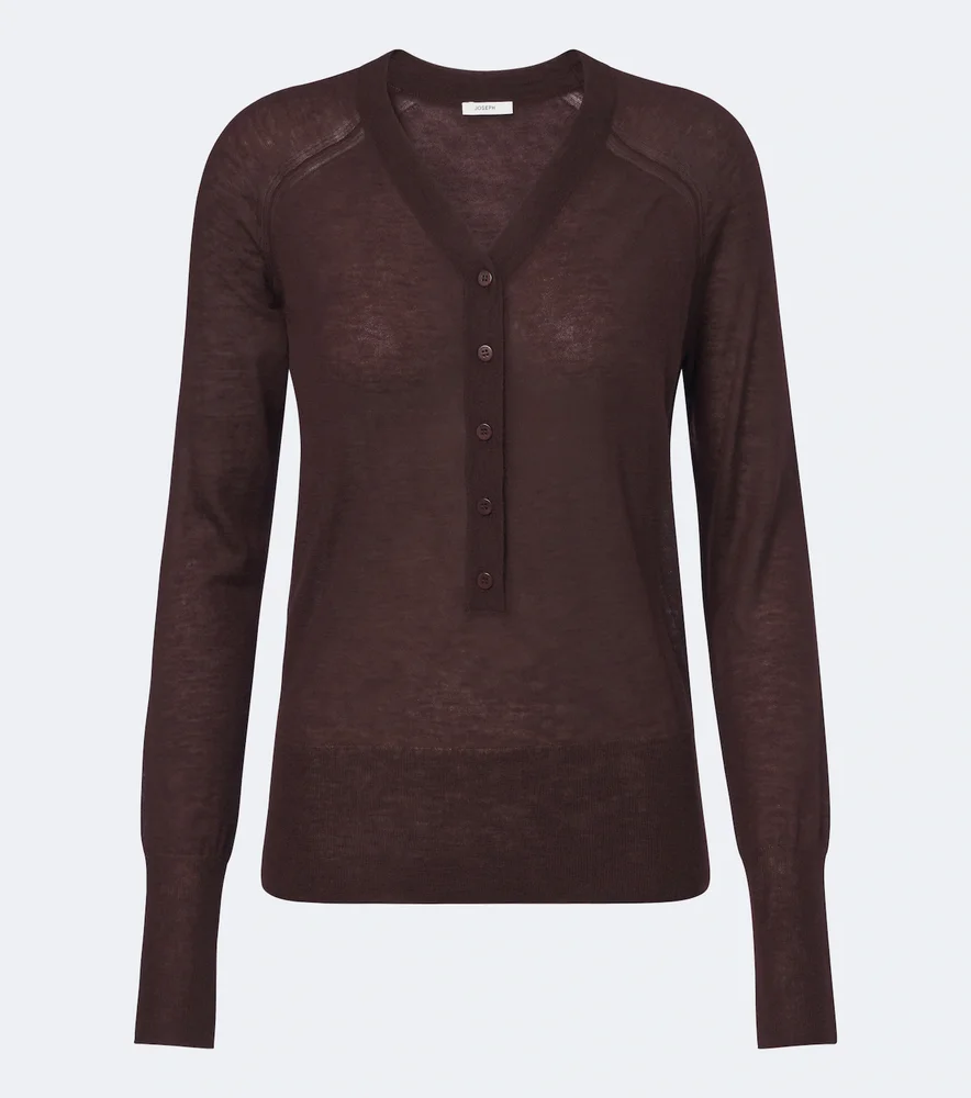 Reem cashmere Henley shirt