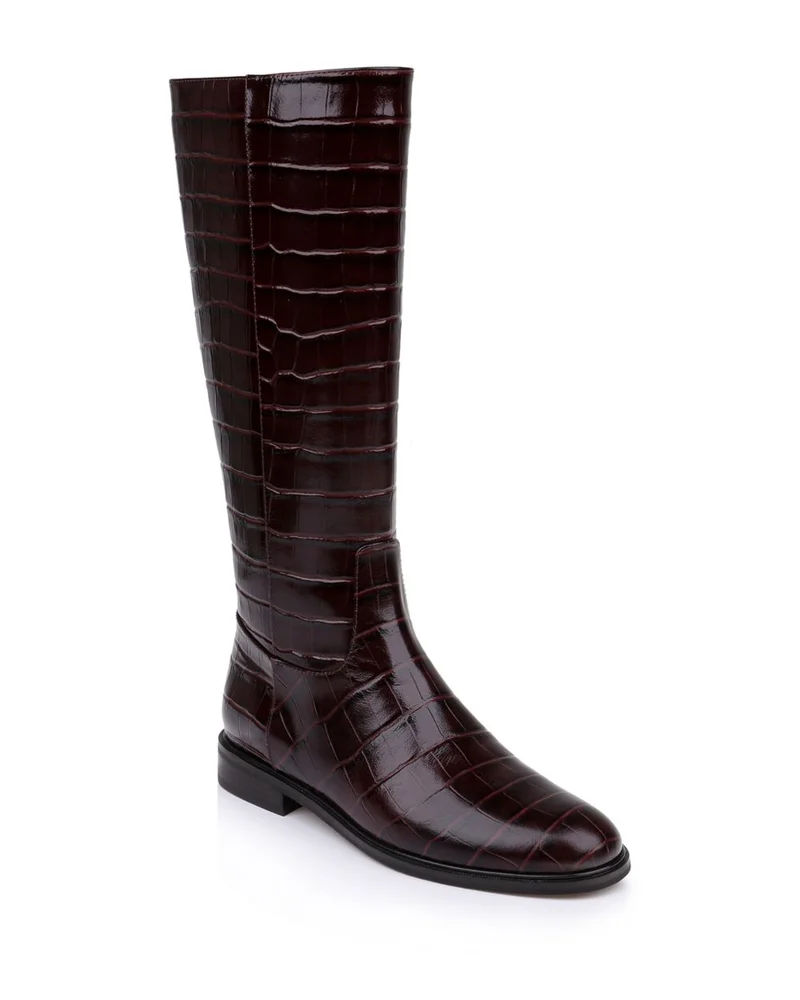 Cortland Knee High Leather Boots