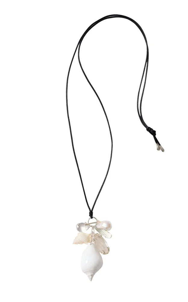 Conch Shell Charm Necklace