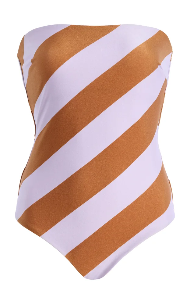 Indra Striped Swimsuit