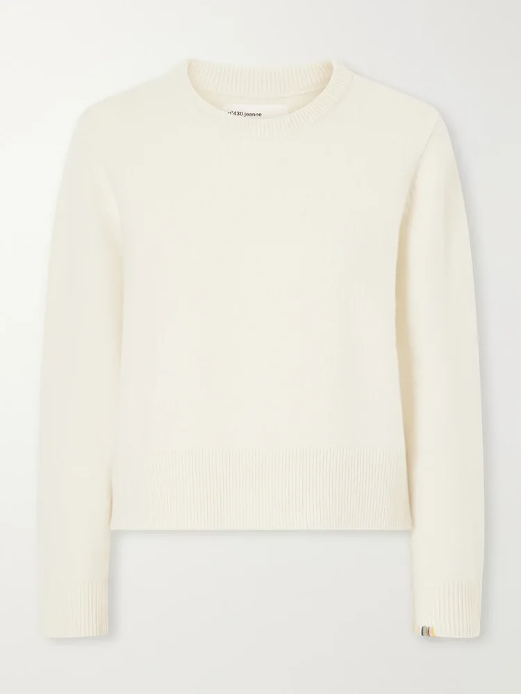 Jeanne cashmere-blend sweater
