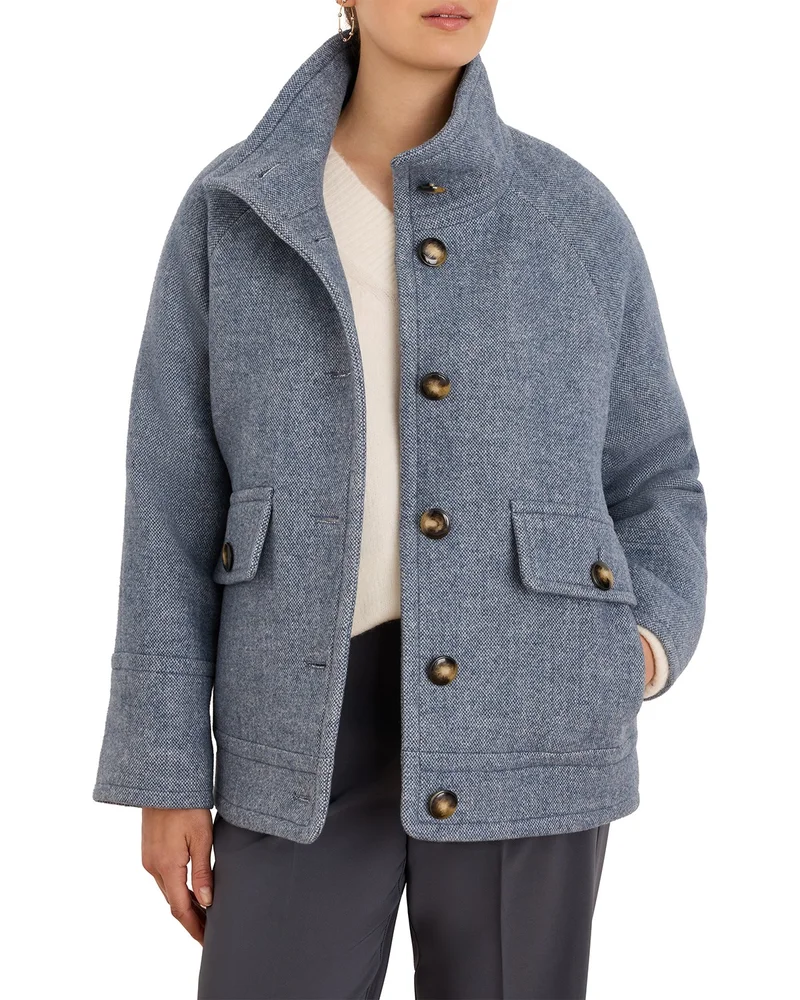 Wool & Alpaca Mod Coat