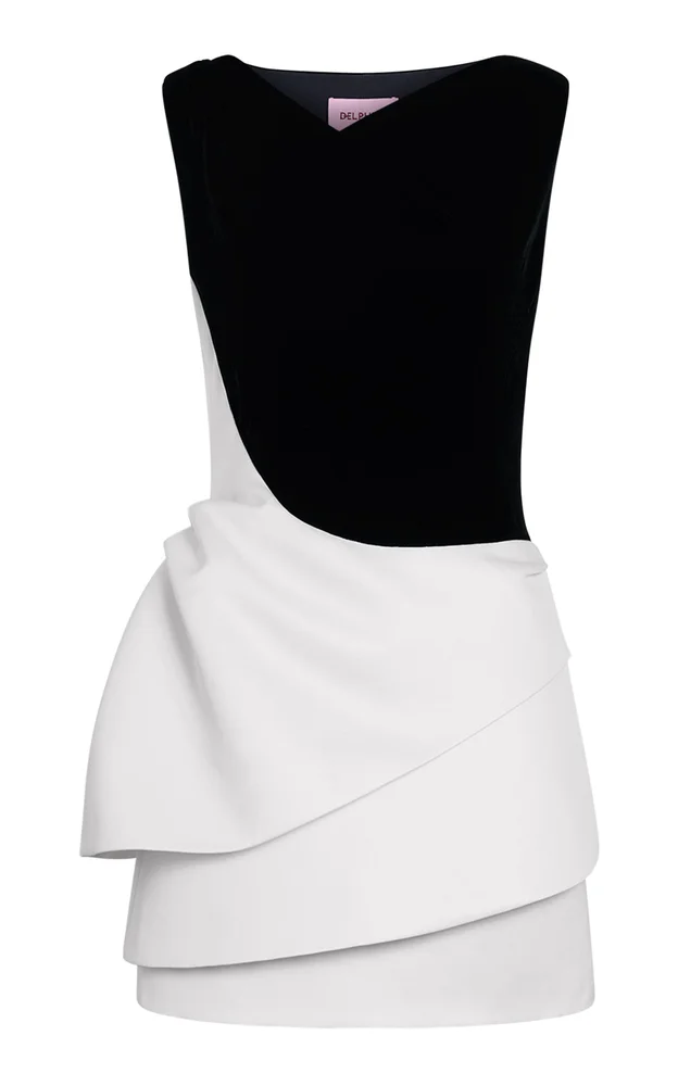Margot Velvet And Satin Dress