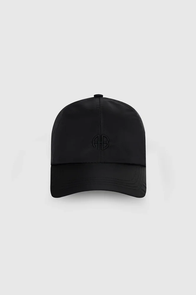 Jeremy Baseball Cap Ab Nylon - Black