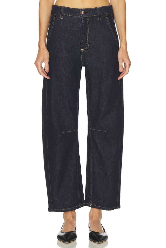 Beau Seamed Horseshoe Jeans