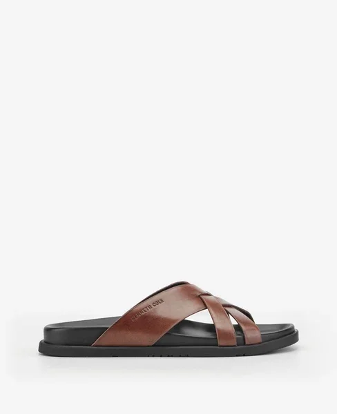 Kenneth Cole Wooper Leather Sandal