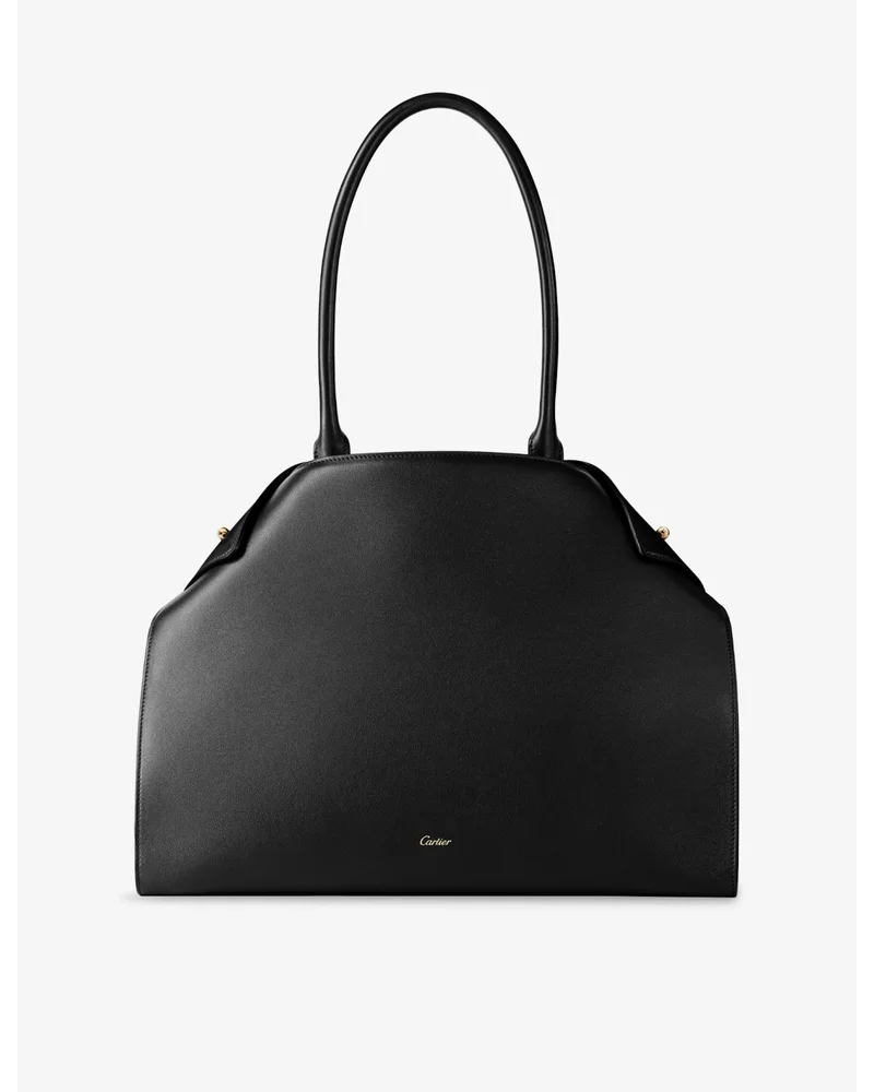 Clash Large Leather Tote Bag