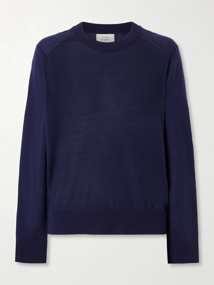 Ditto ribbed cashmere sweater