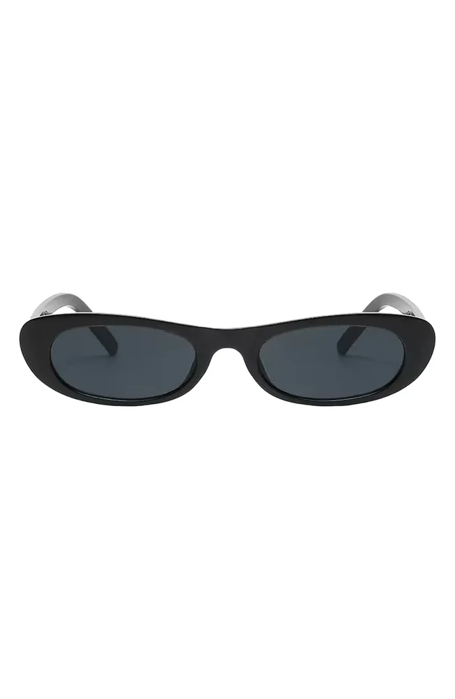 Nina 68mm Polarized Oversize Oval Sunglasses