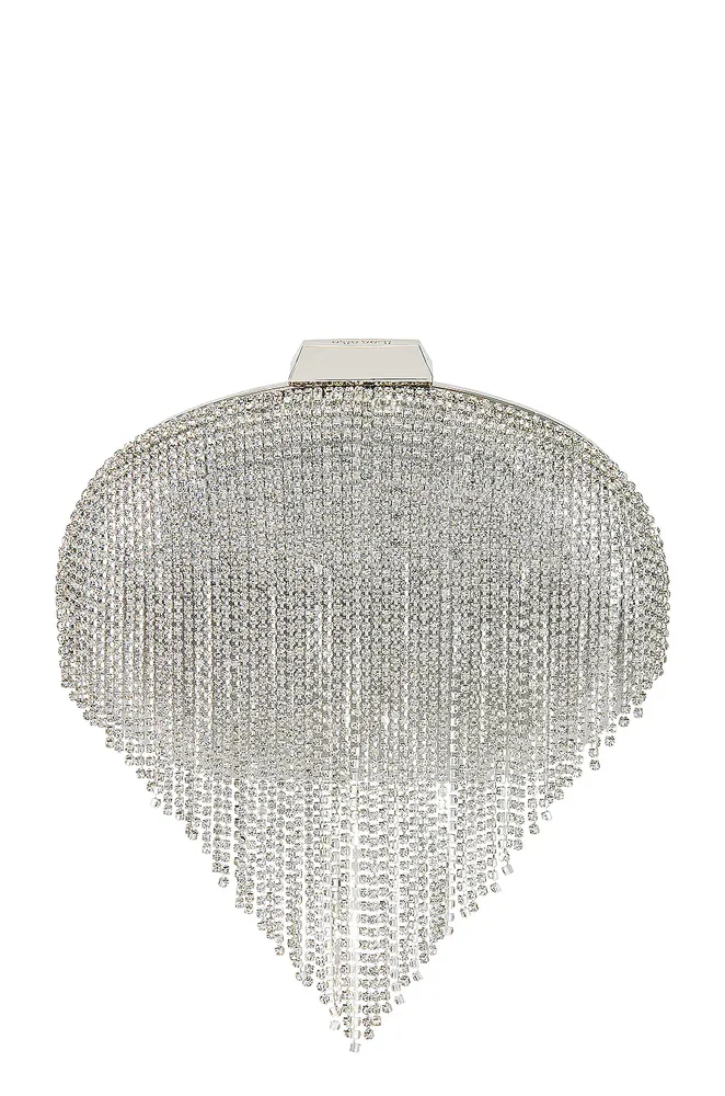 Bria Crystal Fringed Bag