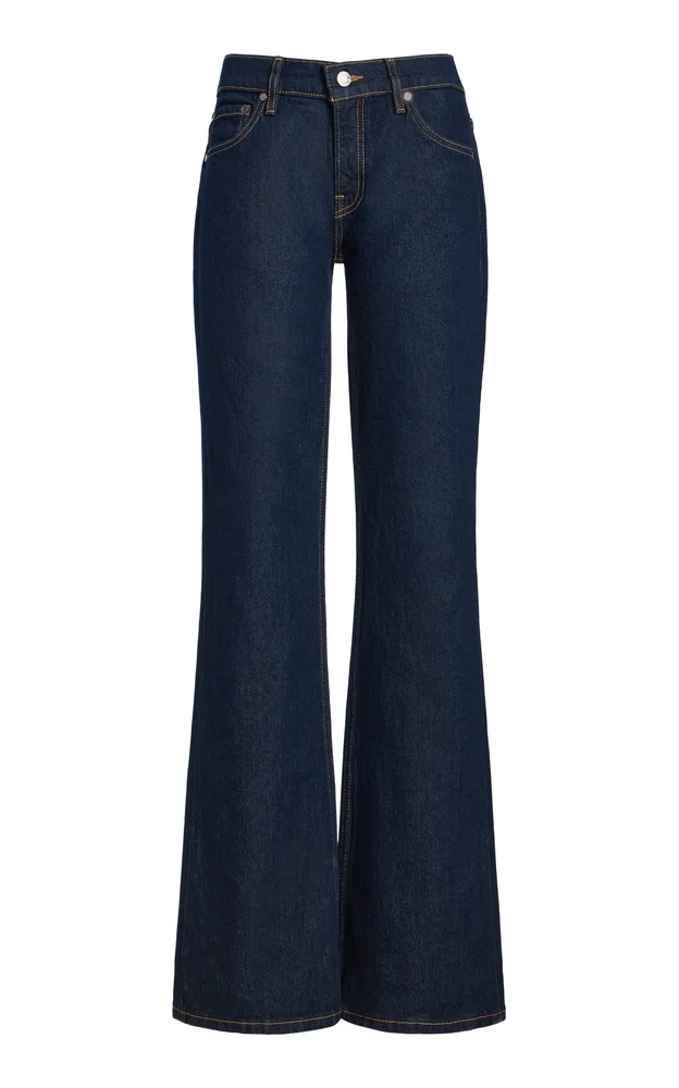 Maria Rigid Mid-Rise Bootcut Jeans