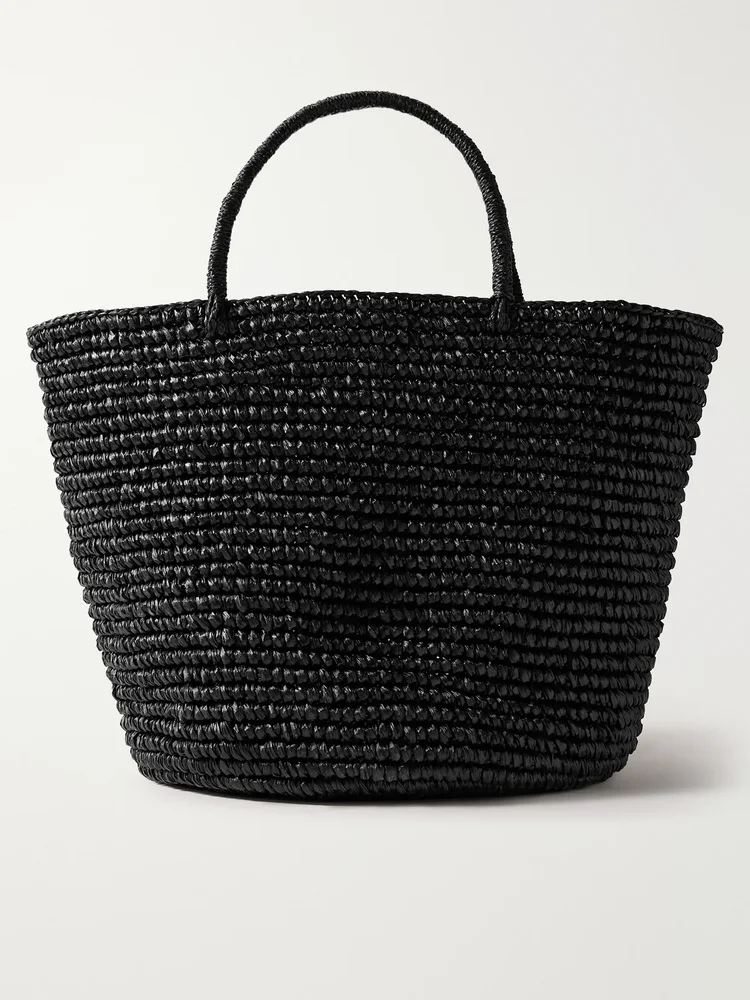 Large straw tote