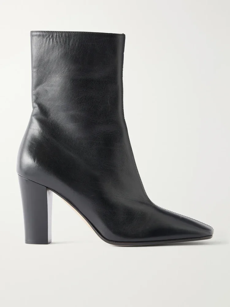 Cindy leather ankle boots