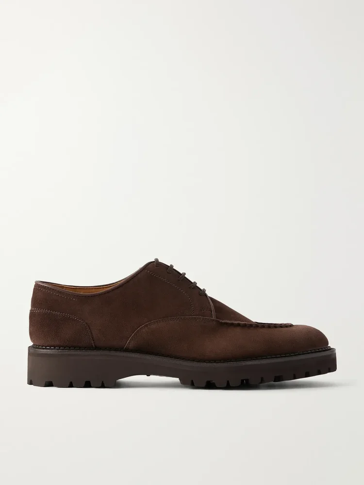 Land Suede Derby Shoes
