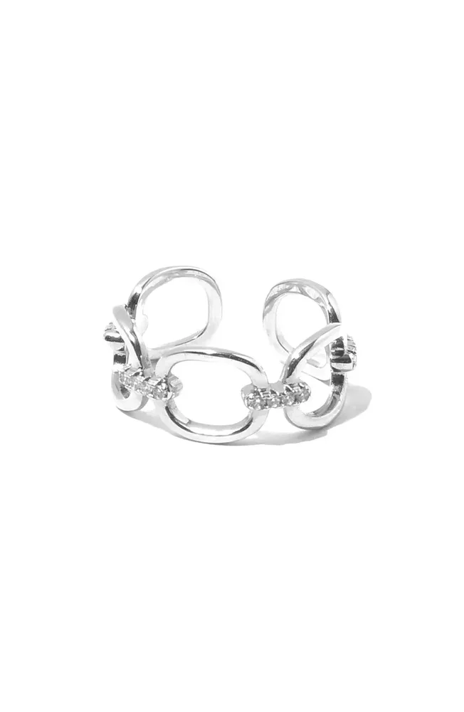 Kennedy Frozen Link Ring