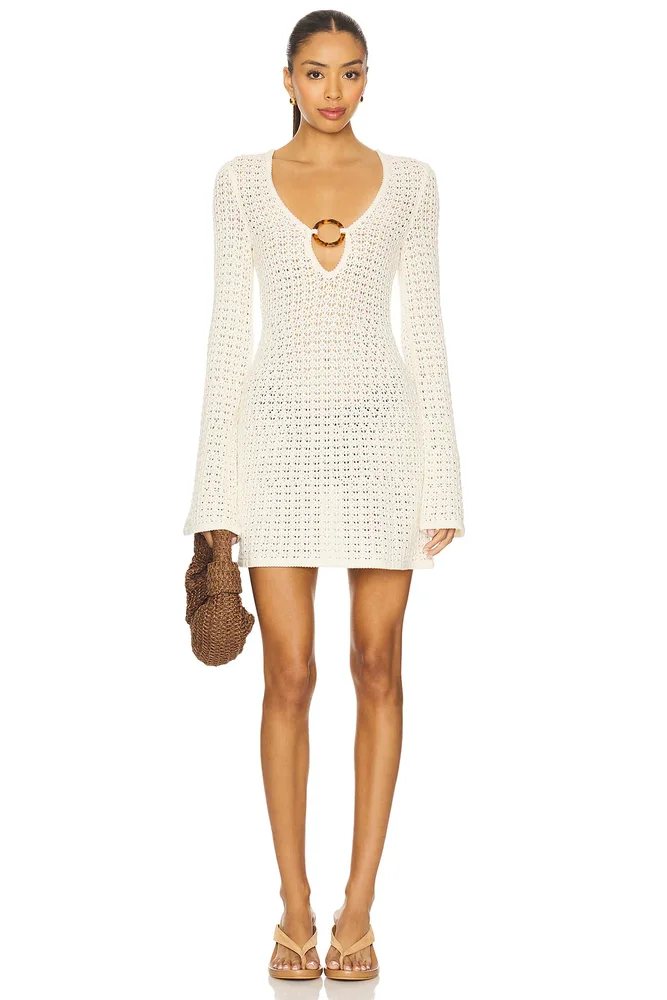 x REVOLVE Bobby Pointelle Mini Dress