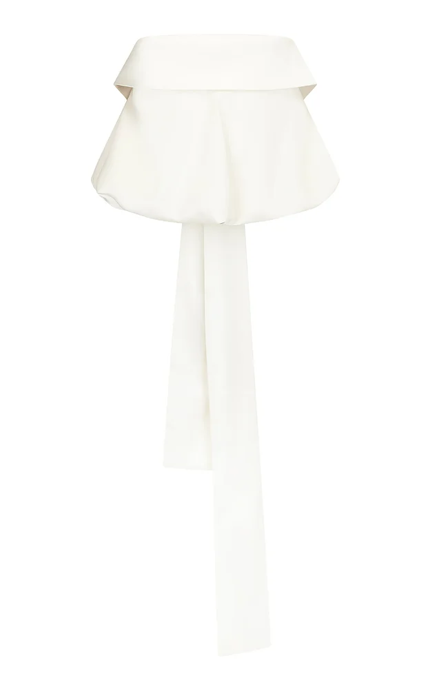 Exclusive Eliza Bubble-Hem Top