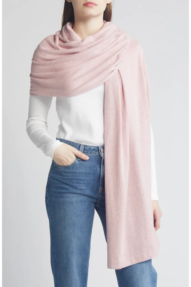Transitional Knit Travel Wrap