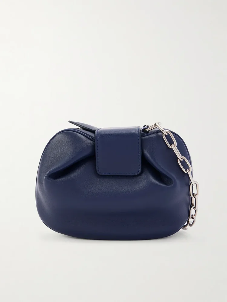 Soft Demi leather clutch