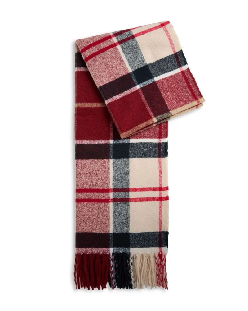 Deanna Tartan Fringe Scarf
