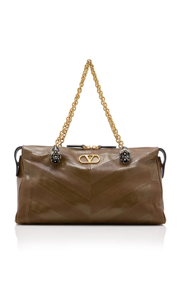 Panthea Medium Nappa Leather Handbag
