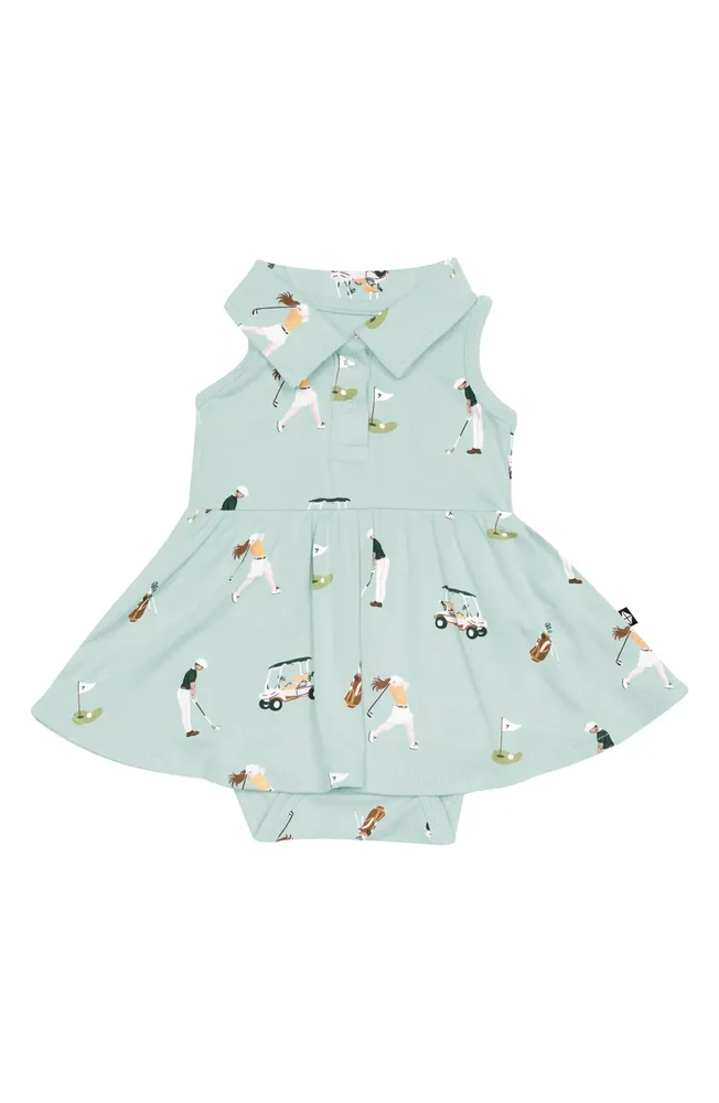 Polo Skirted Bodysuit