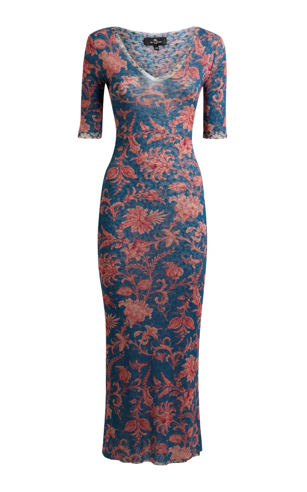 Jersey Midi Dress
