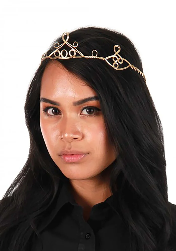 Gold Peak Circlet Adjustable Crown