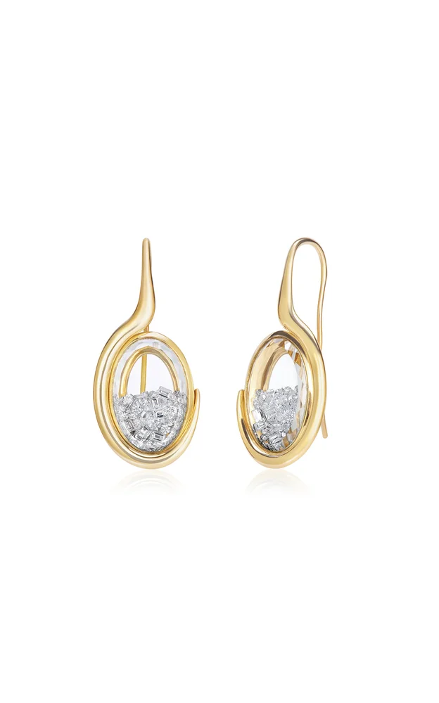 18k Yellow Gold Nota Earrings
