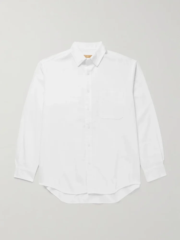 OG Cotton-Blend Oxford Shirt