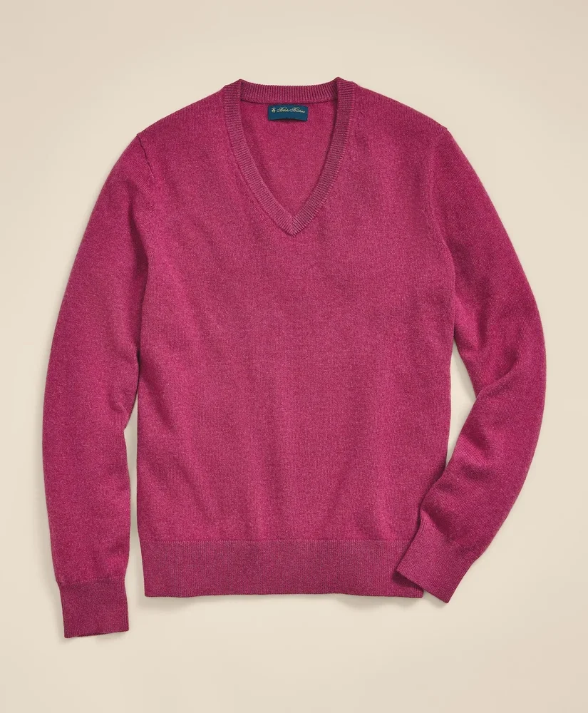 3-Ply Cashmere V-Neck Sweater