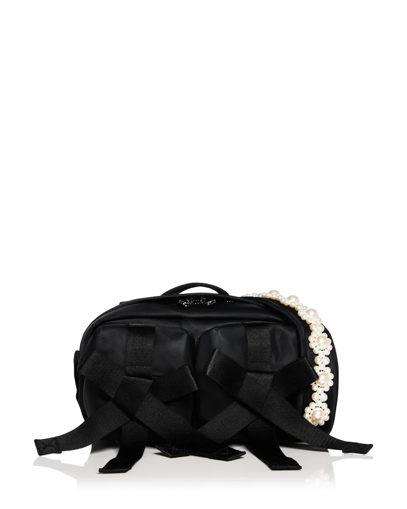 Classic Bow Embellished Crossbody