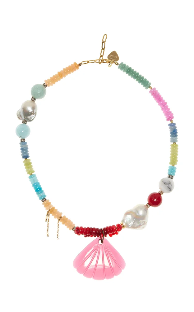 Mermaid Rainbow Multi-Stone Necklace