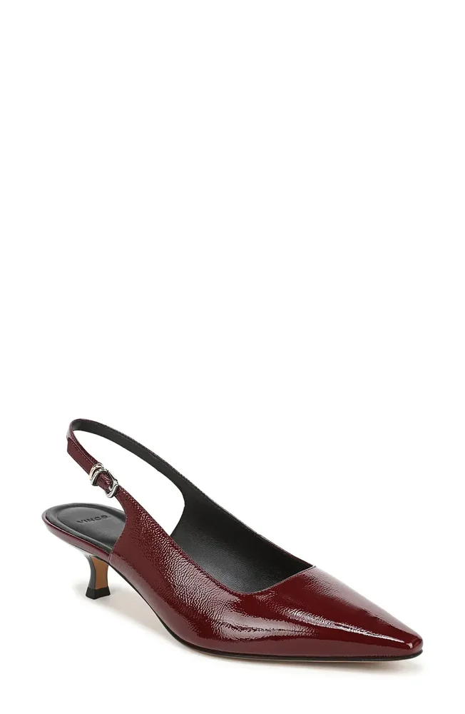Sabra Slingback Kitten Heel Pump