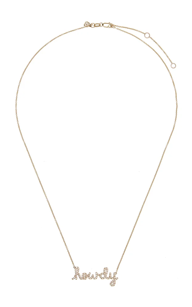 14K Gold, Diamond Necklace