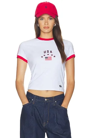 Usa Goalie Tee