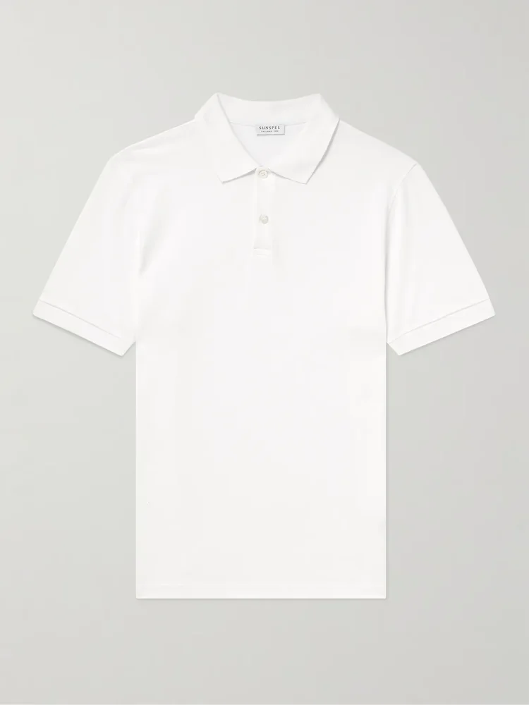 Cotton-Piqué Polo Shirt